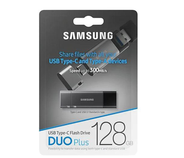 Samsung 128GB DUO Plus USB-C / USB 3.1 400MB/s - 568819 - zdjęcie 8